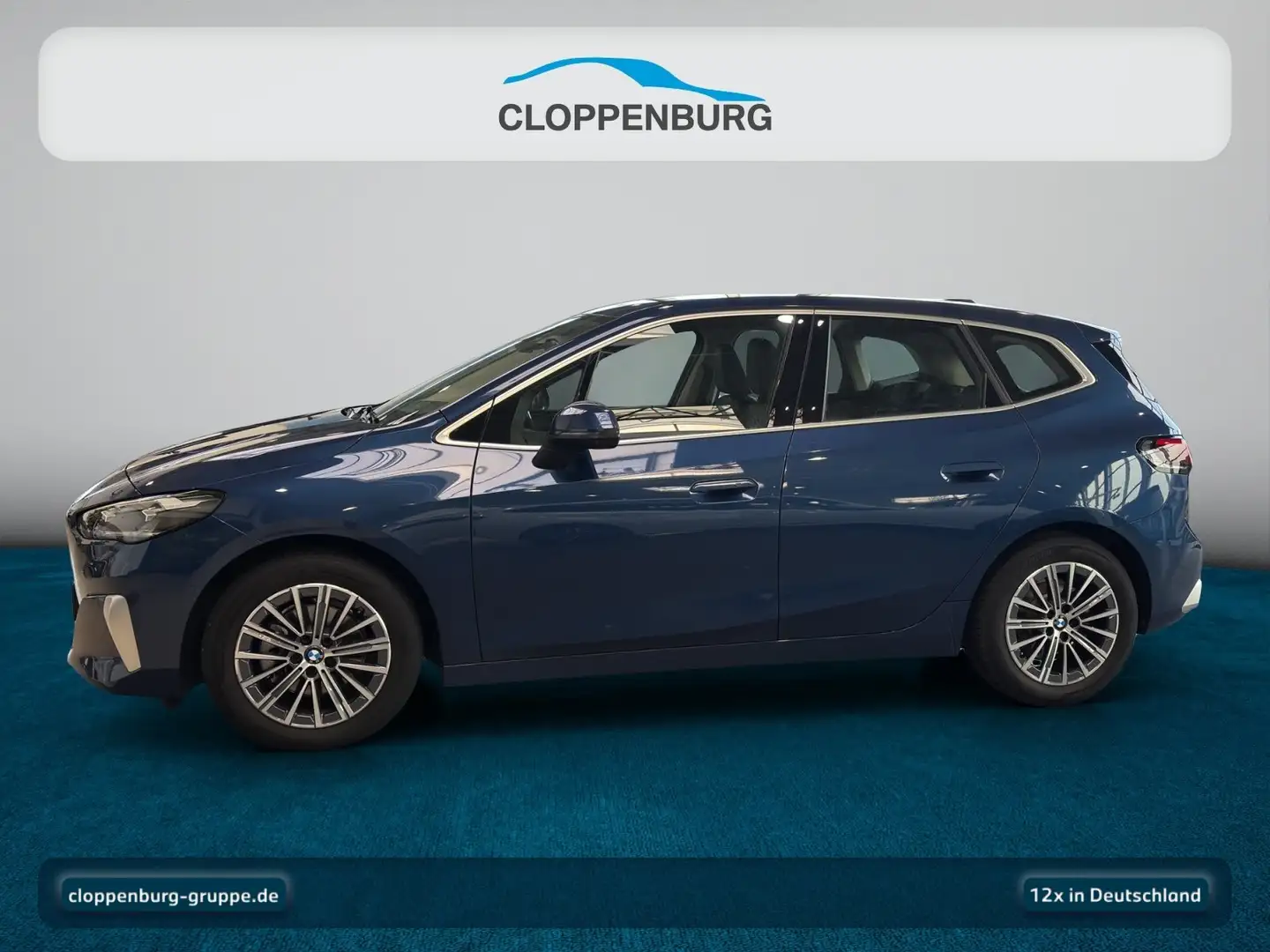 BMW 218 i Active Tourer Luxury Line Head-Up+Navi+SHZ Blau - 2