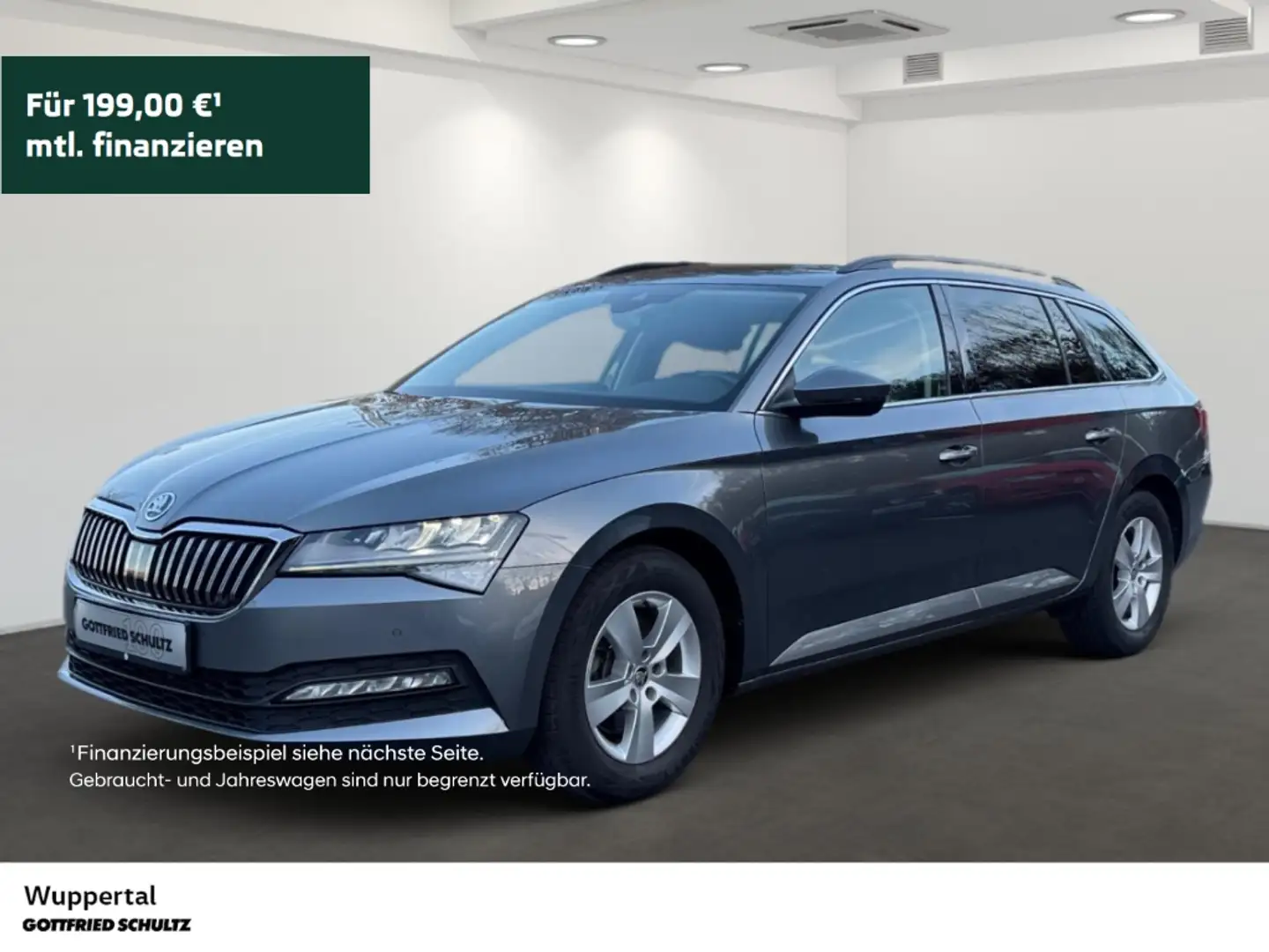 Skoda Superb Com 1.5 TSI NAVI ACC SHZ PDC LM Grau - 1