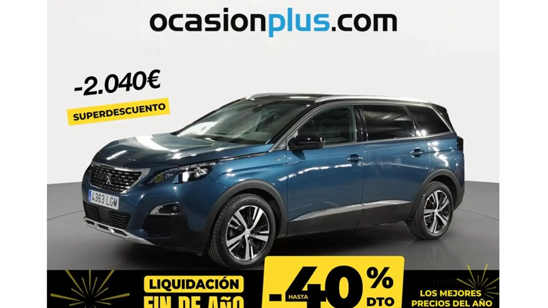 Peugeot 5008 1.5BlueHDi S&S GT Line EAT8 130 Grün - 1