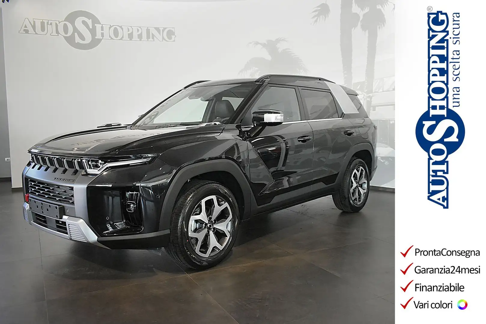 SsangYong Sonstige 1.5 Turbo GDI Dream AT #SEDILI RISCALDABILI/RETROCAMERA Schwarz - 1