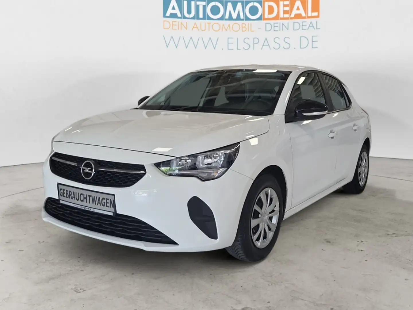Opel Corsa F Edition NAV SITZ.HZG TEMPOMAT APPLE/ANDROID PDC Blanc - 2