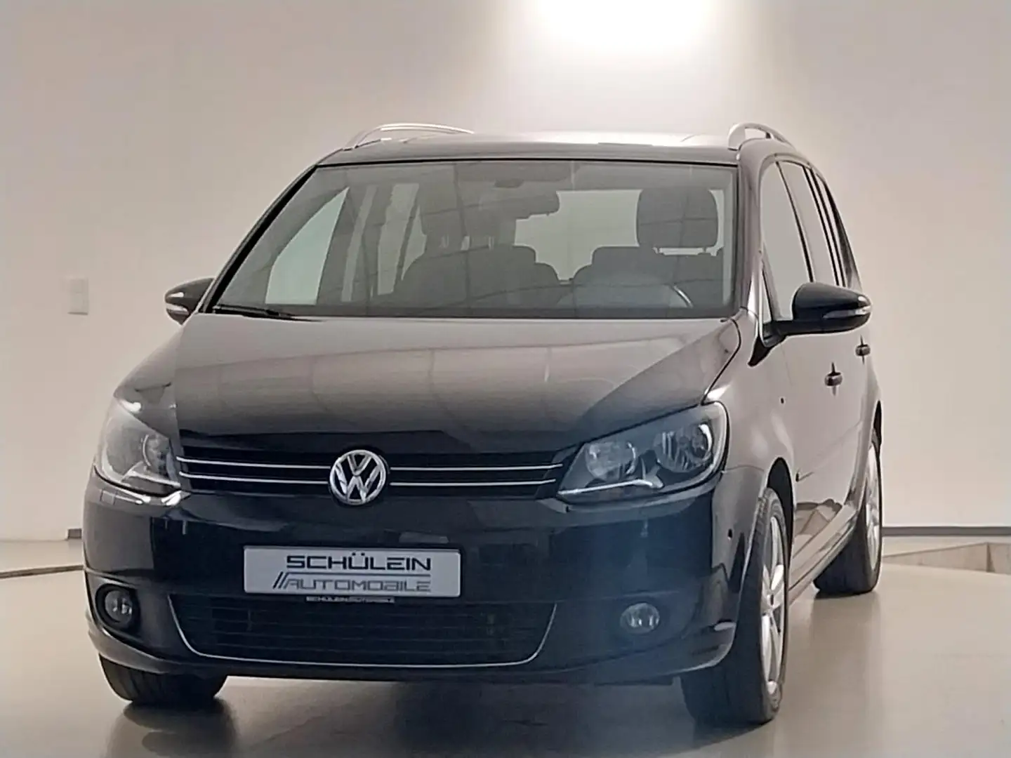 Volkswagen Touran Life*7 Sitze*Klima*SHZ*PDC*AHK*1. Hand* Schwarz - 1