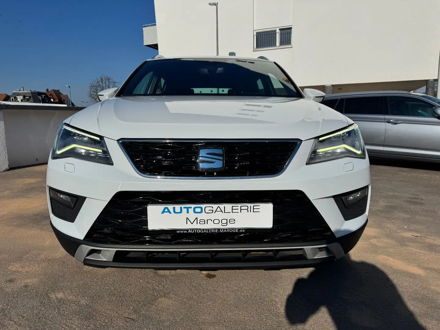 SEAT Ateca 2.0 TDI DSG Xcellence 4D LED/ACC/NAVI/AHK Weiß - 2