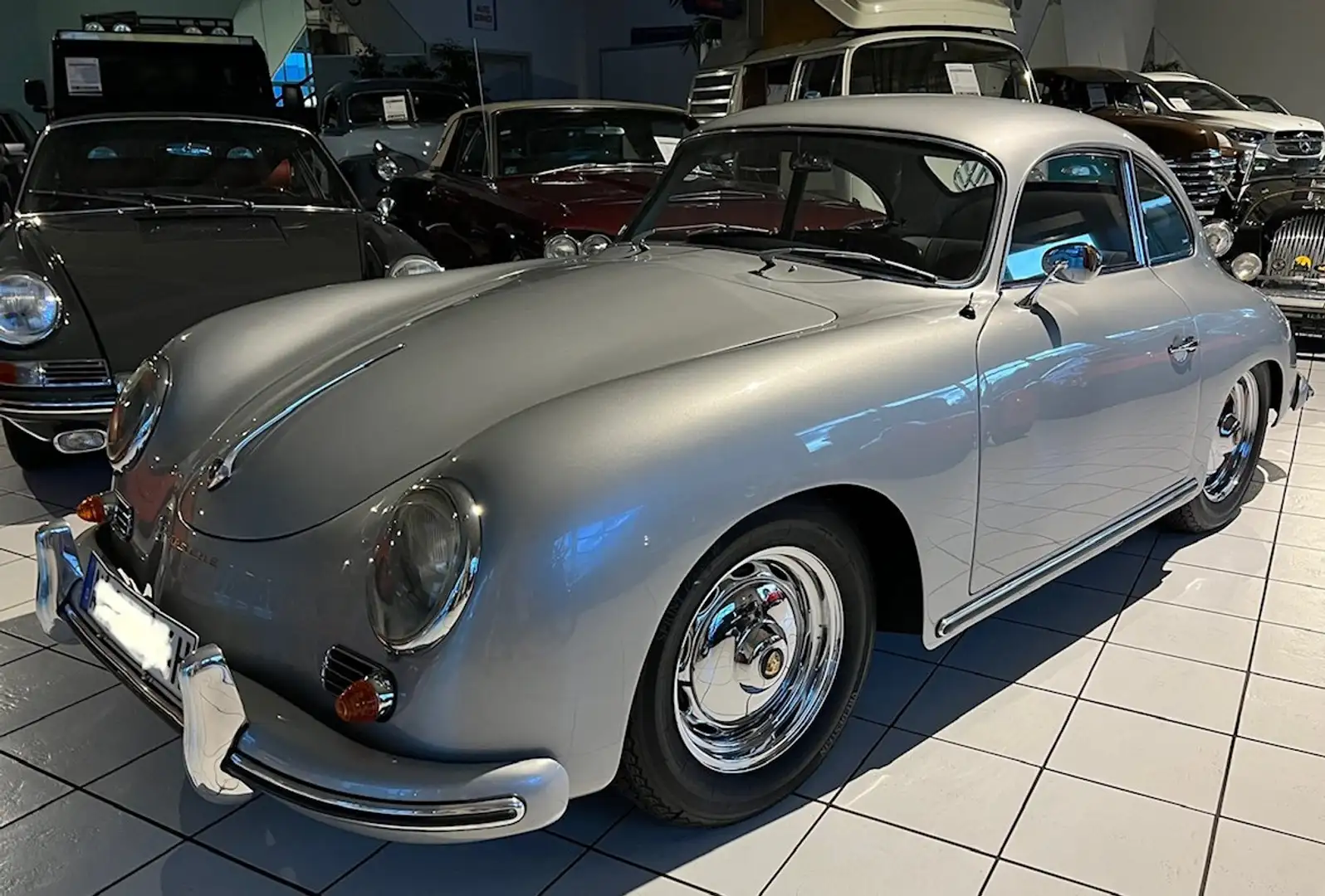 Porsche 356 A im Topzustand Silber - 1