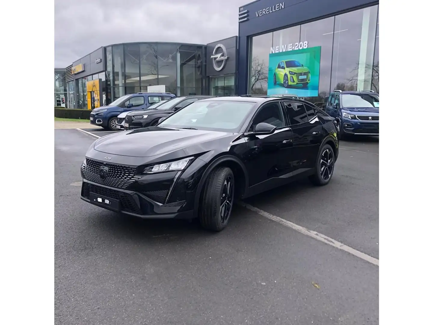 Peugeot 408 Allure Pack 180PK *0KM* Zwart - 1