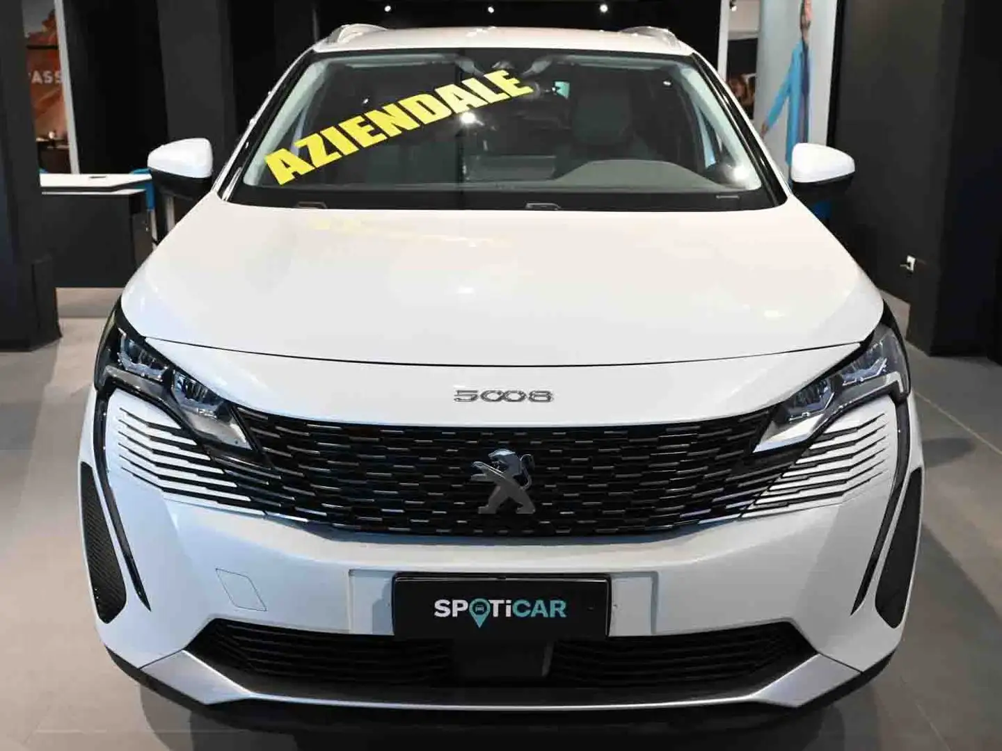 Peugeot 5008 1.5 bluehdi Allure Pack s Wit - 2