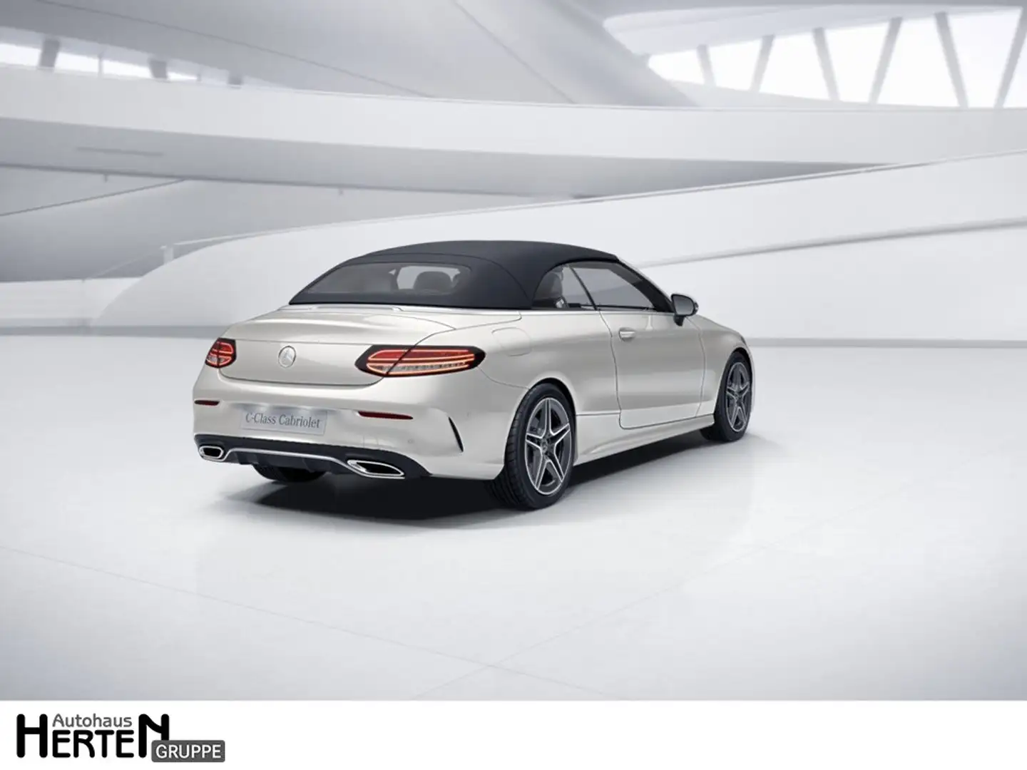 Mercedes-Benz C 180 Cabriolet+AMG-LINE+KAMERA+AIRSCARF+TOTWINK Weiß - 2