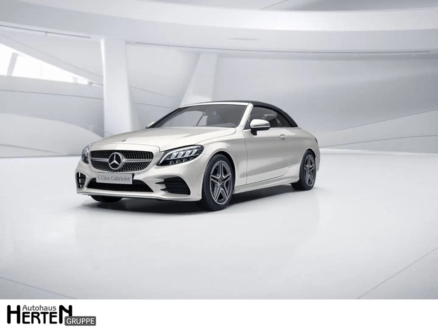 Mercedes-Benz C 180 Cabriolet+AMG-LINE+KAMERA+AIRSCARF+TOTWINK Weiß - 1