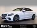 Mercedes-Benz C 180 Cabriolet+AMG-LINE+KAMERA+AIRSCARF+TOTWINK Blanc - thumbnail 1