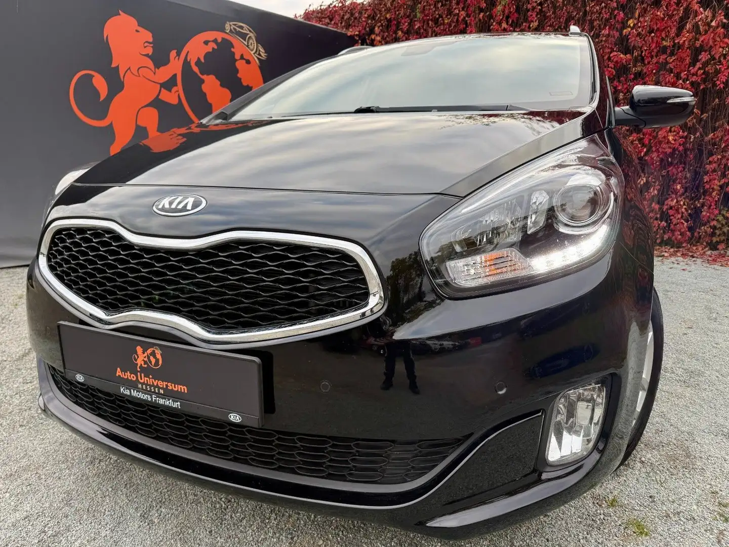 Kia Carens #1.HAND#SCHECKHEFT#SERVICE-NEU#TÜV-NEU#SHZ Noir - 1