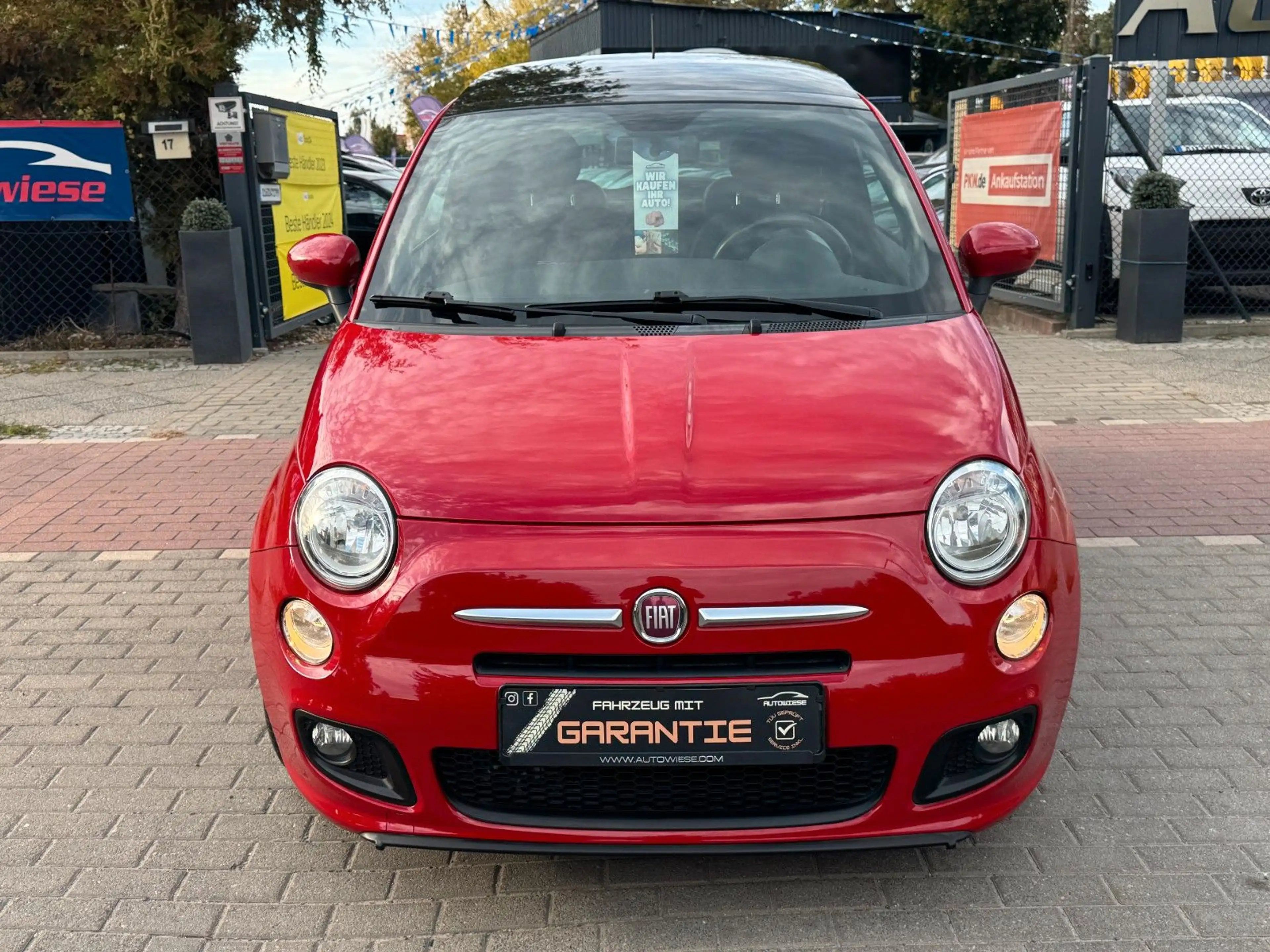 Fiat 500 S*Aut.*Panorama*Leder*PDC* — photo 7