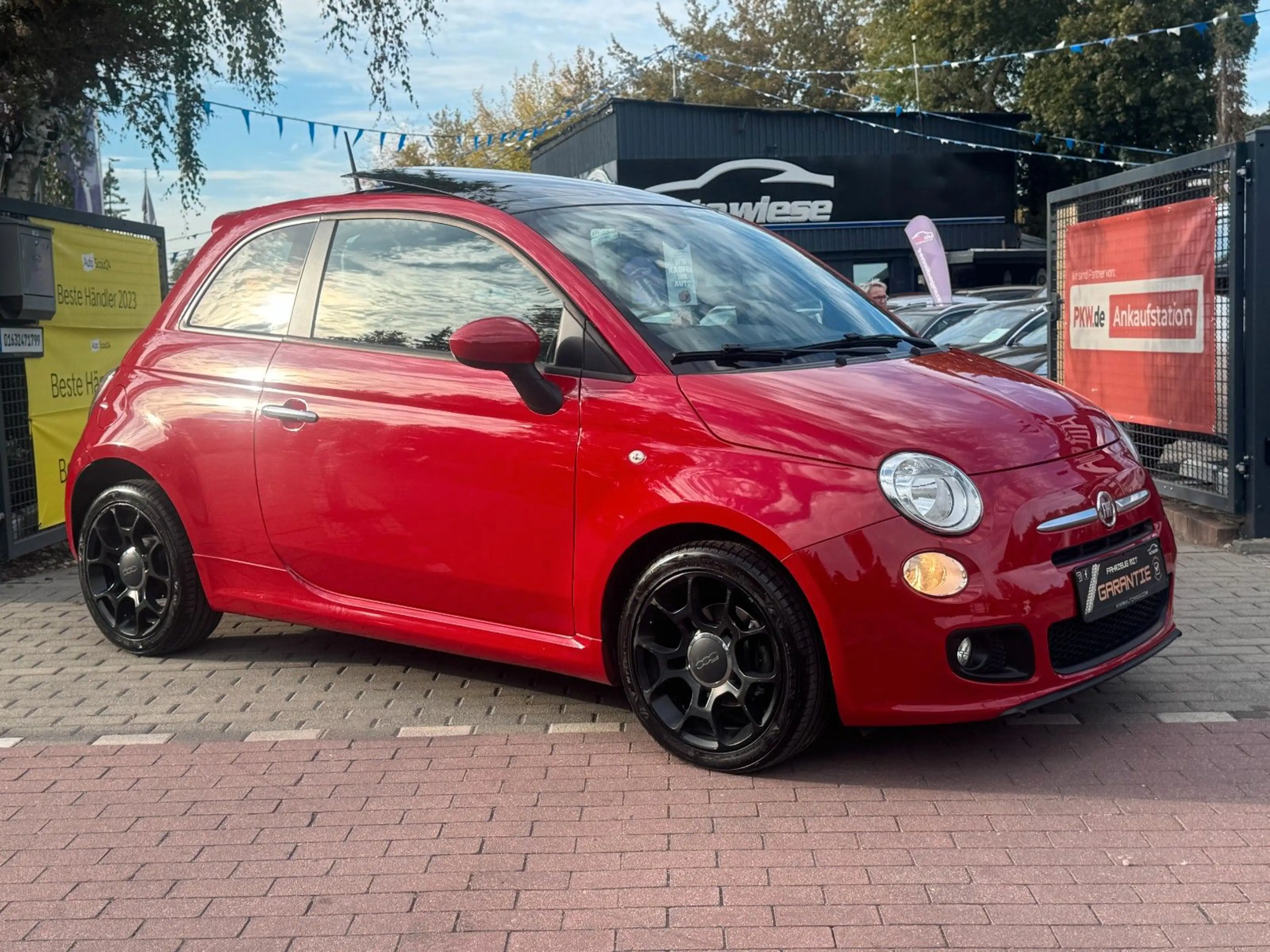 Fiat 500 S*Aut.*Panorama*Leder*PDC*