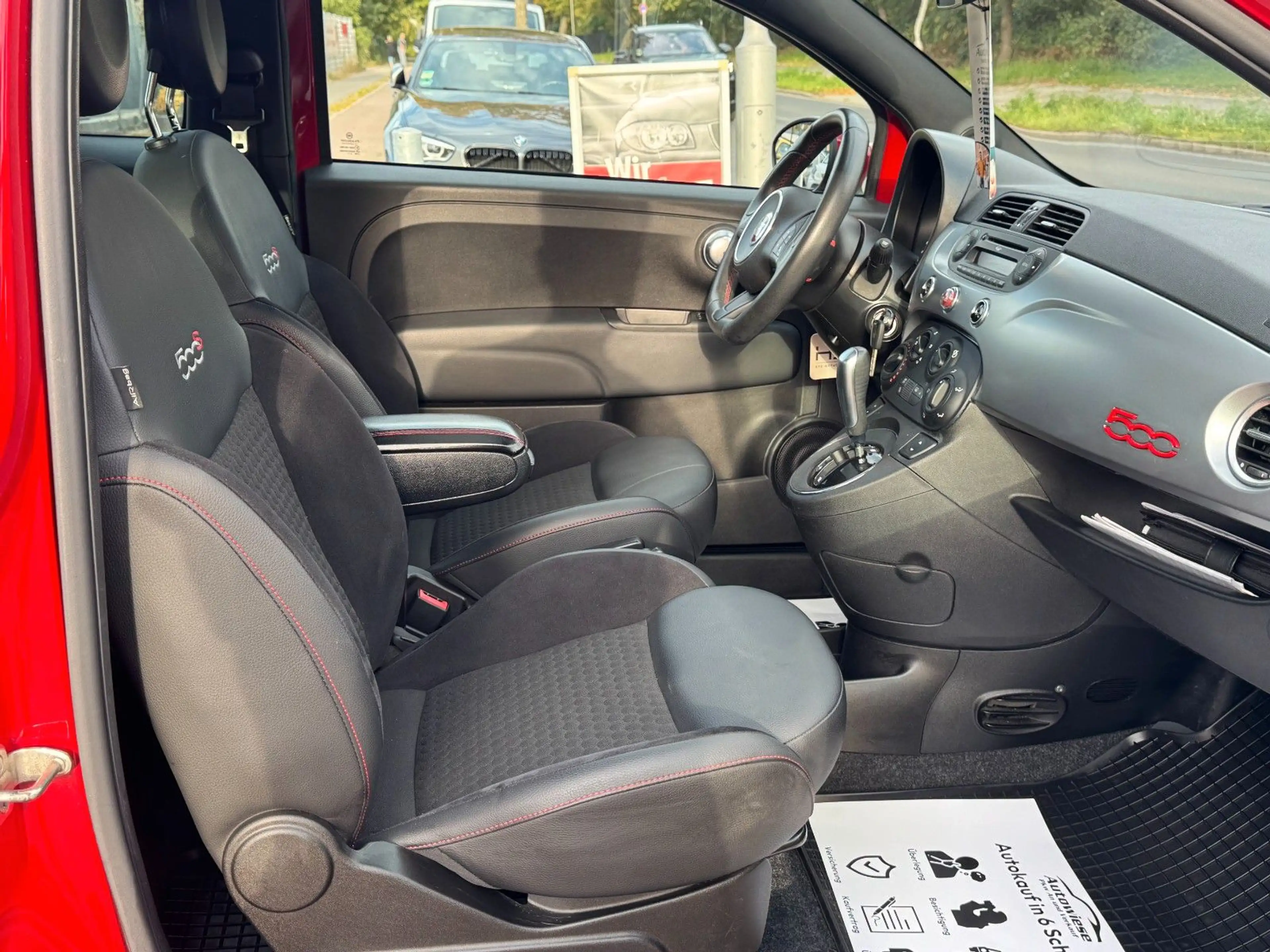 Fiat 500 S*Aut.*Panorama*Leder*PDC* — photo 12