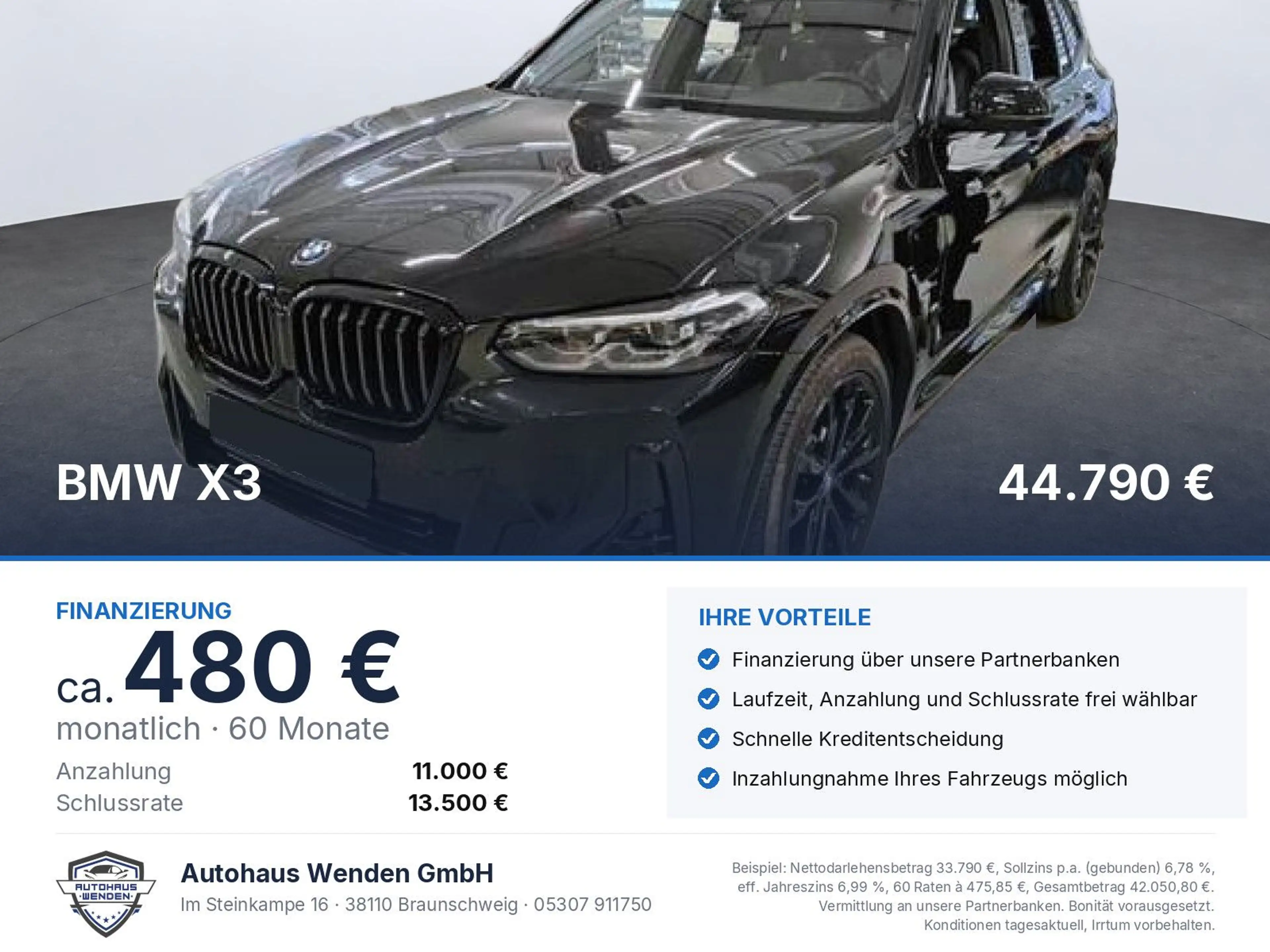 BMW X3 xDrive30e M Sport/Panorama/Driving Assistant/