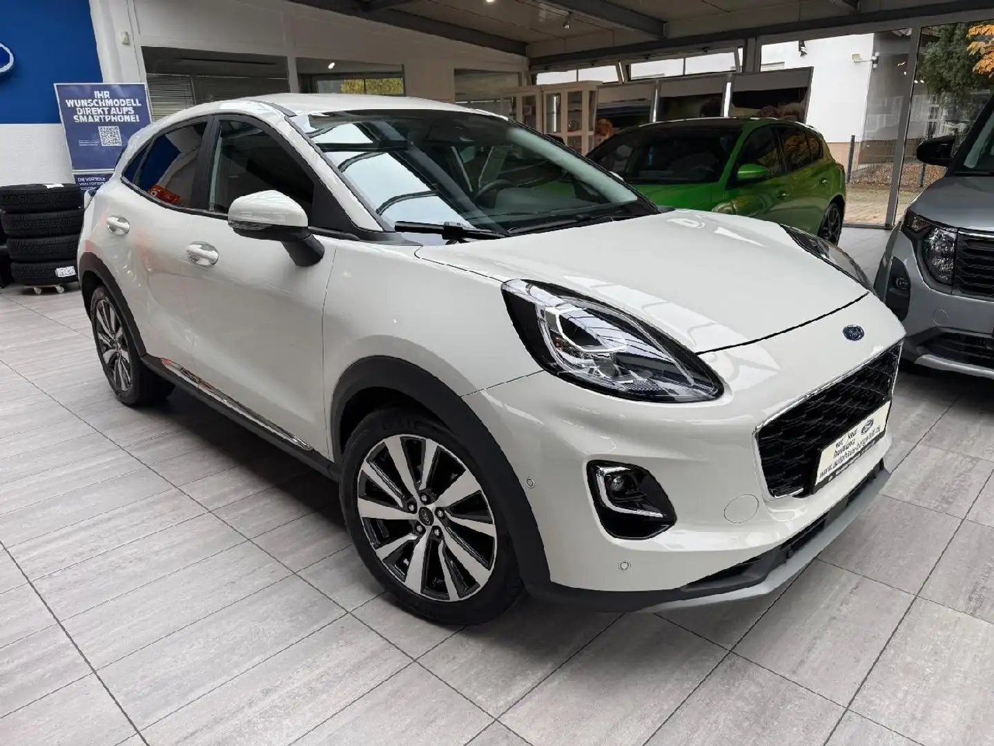 Ford Puma Puma 1.0 EcoBoost Mild Hybrid Titnaium X S/S (EURO Weiß - 1