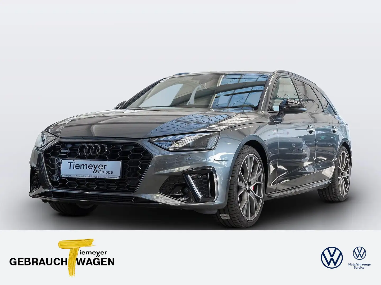 Audi A4 40 TFSI Q 2x S LINE LM19 KAMERA NAVI+ V Grau - 1