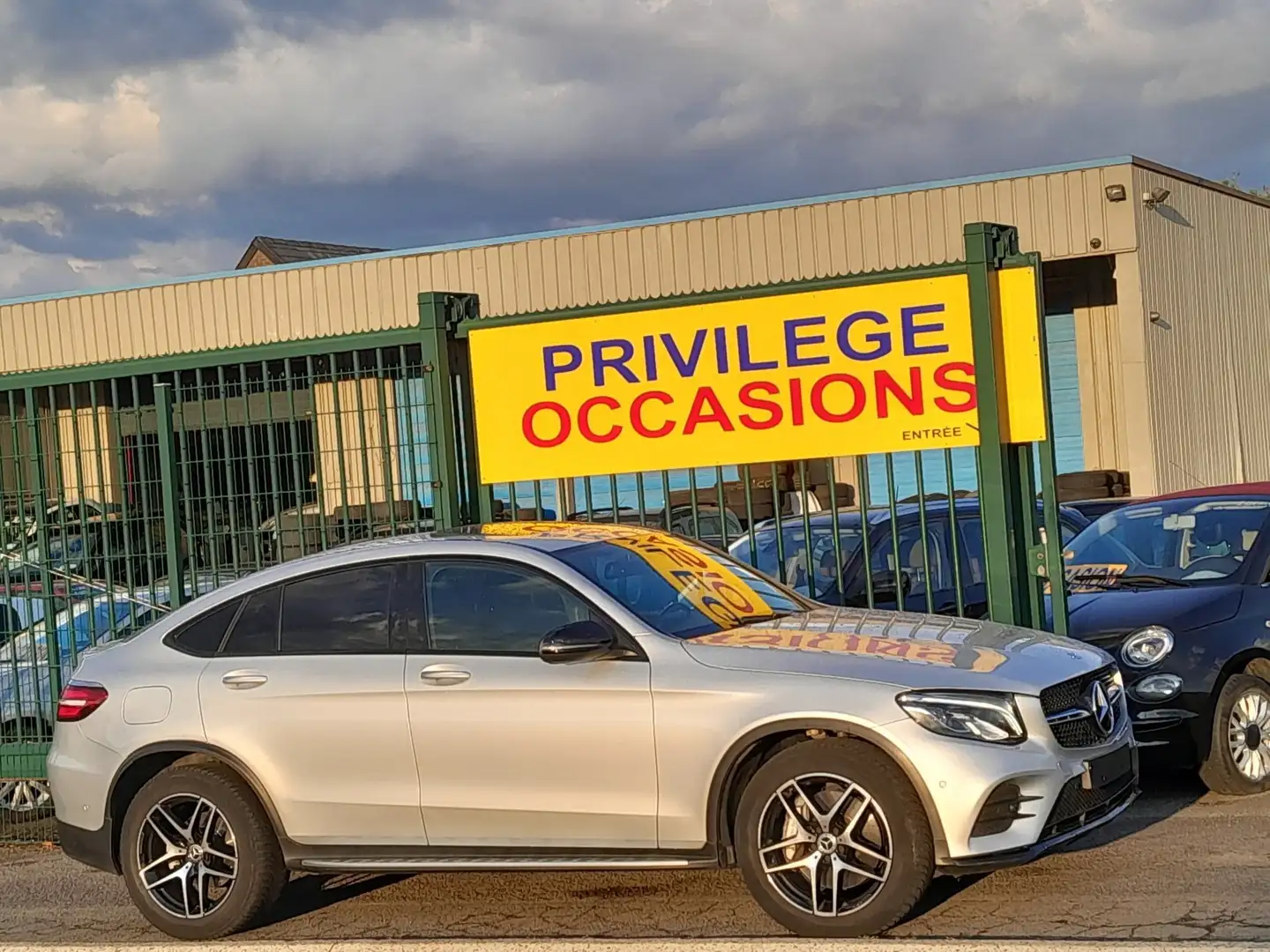Mercedes-Benz GLC 250 COUPE AMG 204cv d 4-Matic FULL OPTIONS CAMERA TO Gris - 2