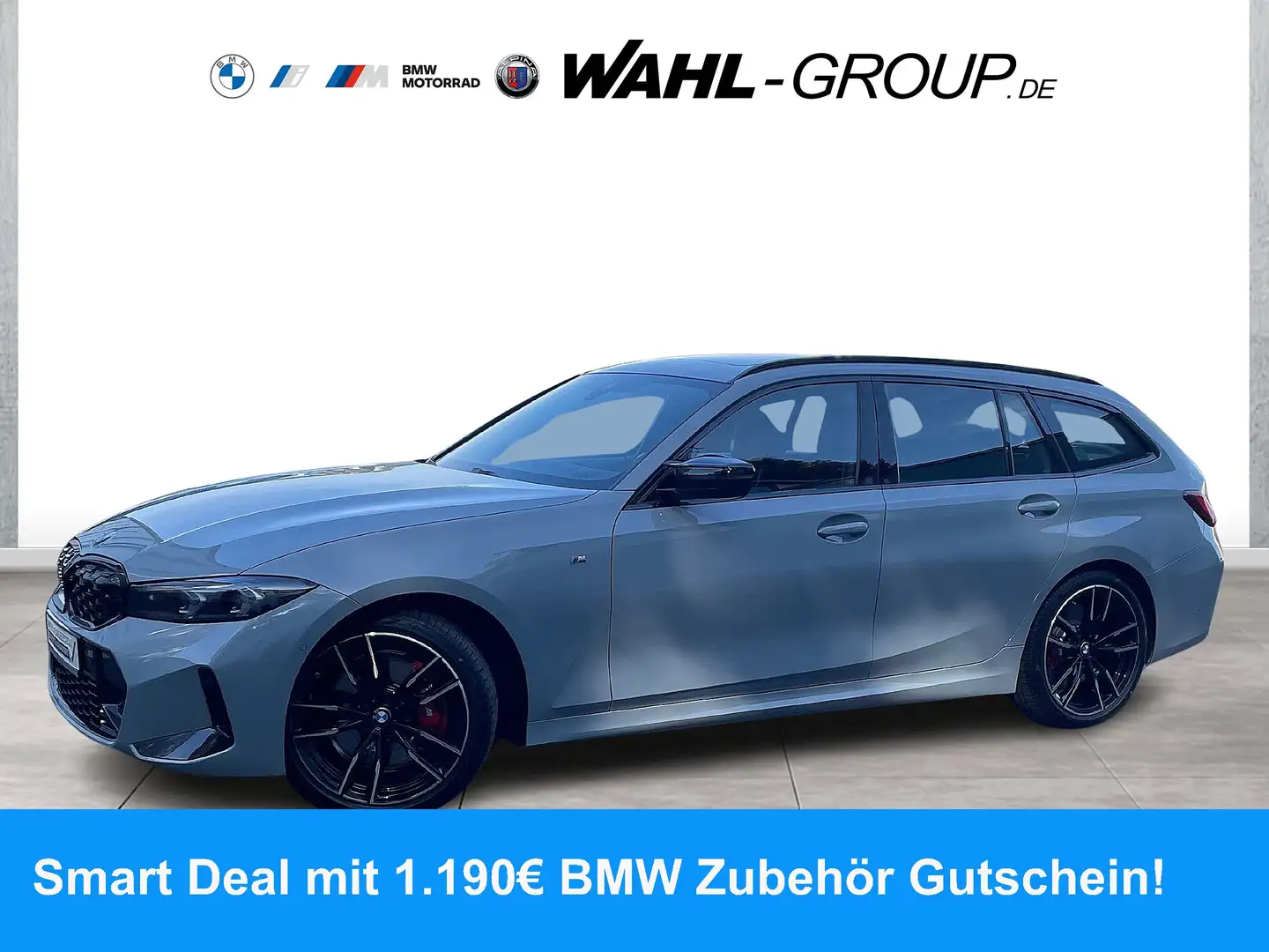 BMW 340 M340i xDrive H&K HIFI DAB LED PANO MEMORY KEYLESS Grau - 1