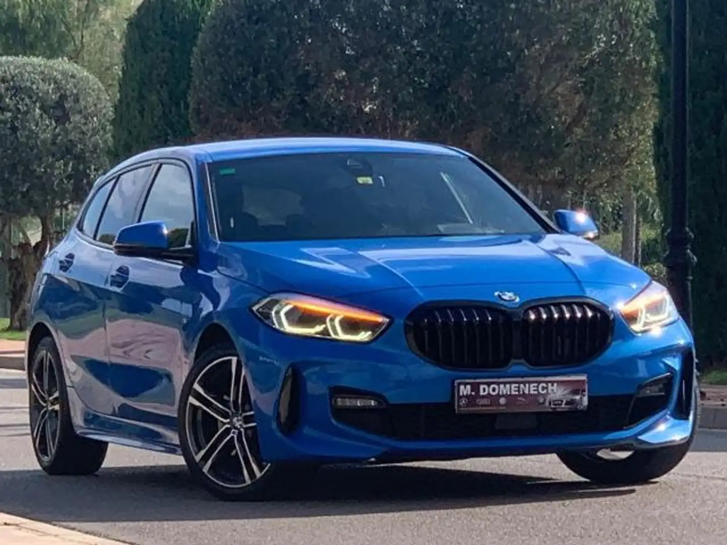 BMW 118 118iA M Sport Azul - 1