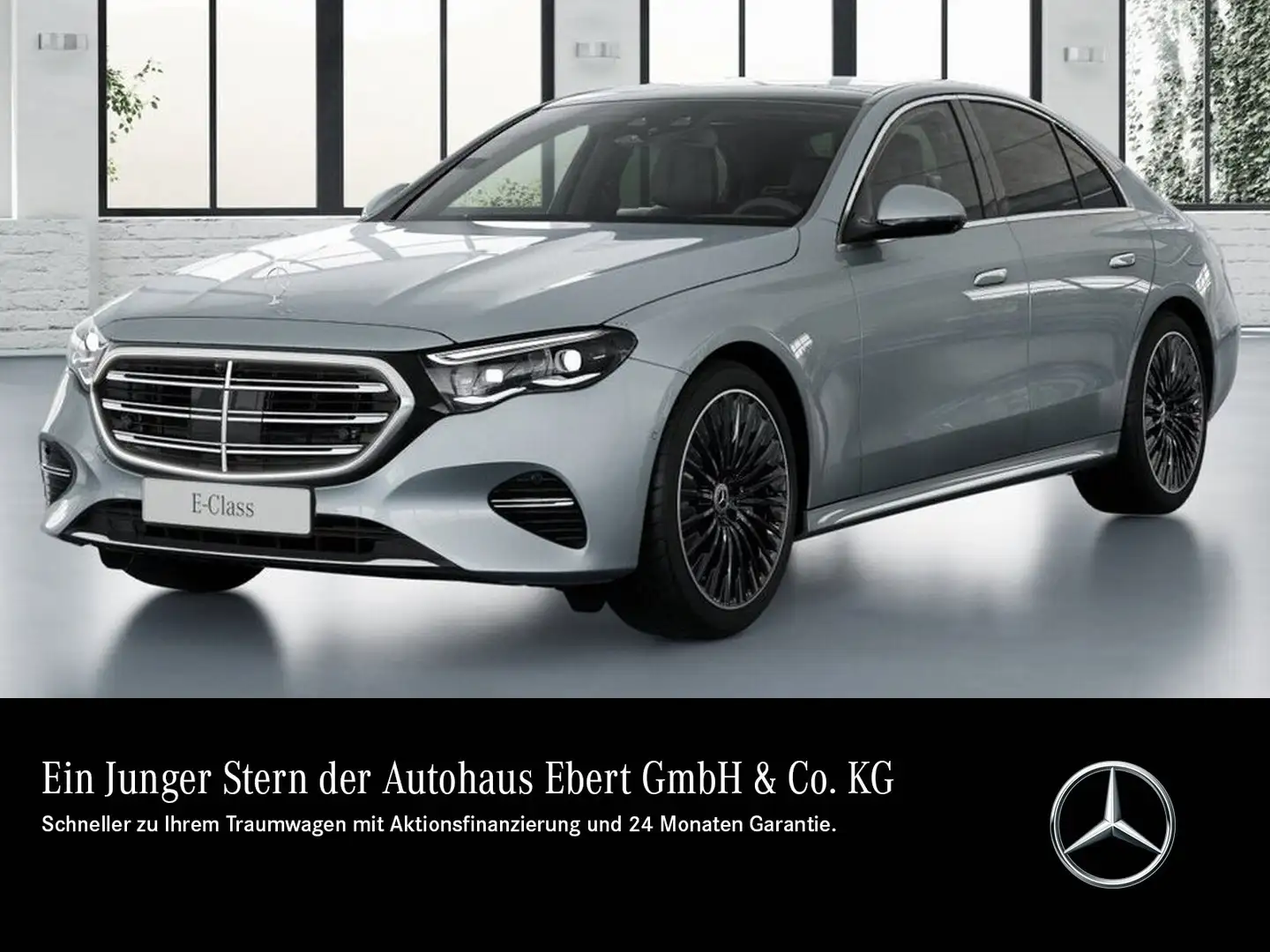 Mercedes-Benz E 400 E400e 4M Exclu Prem+ AIRMATIC Massage AHK 20"AMG Argent - 1