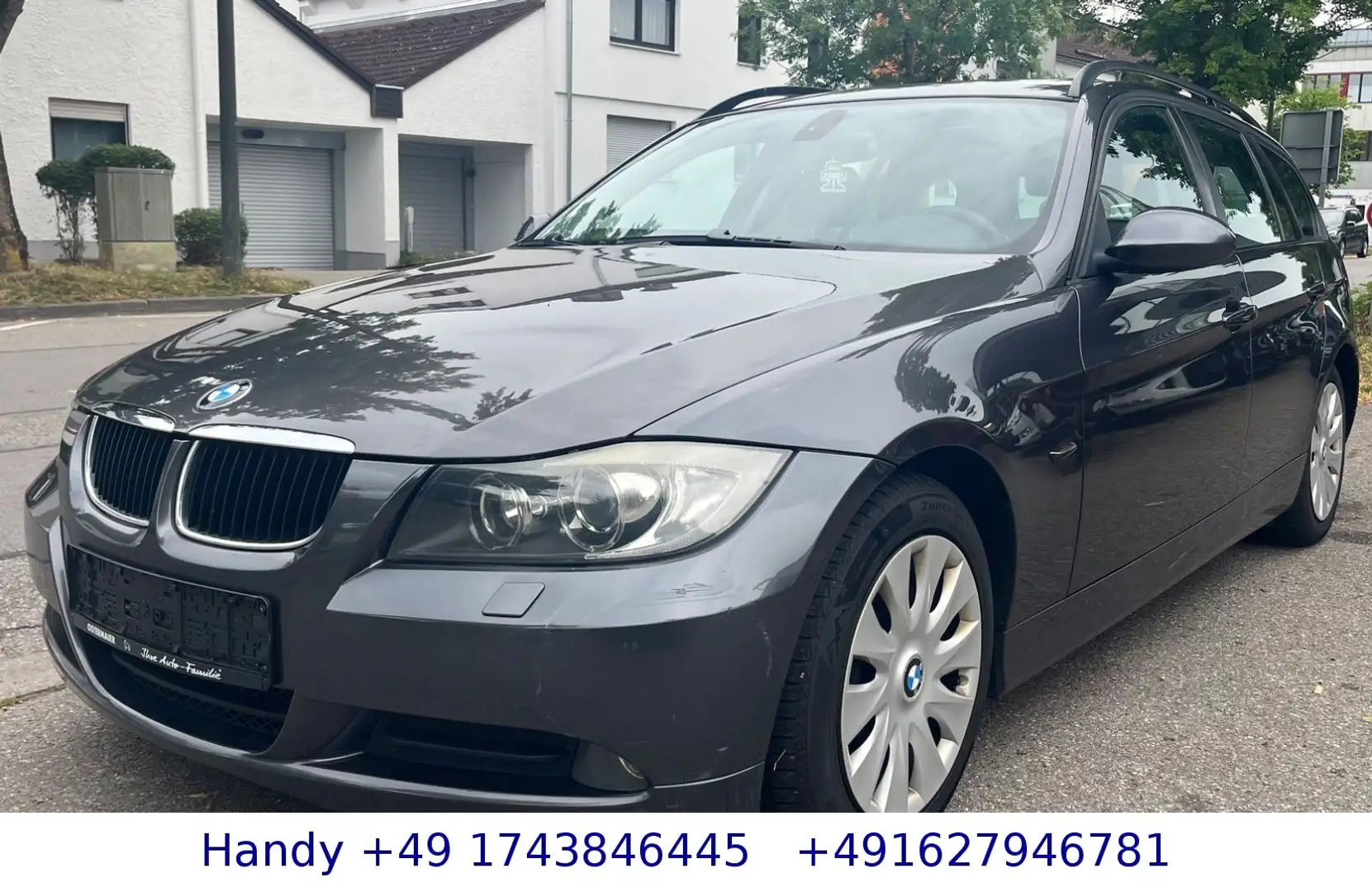 BMW 320 d Touring/Radio Prof/SHZ/XENON/TÜV AU 02.2027 Grau - 1