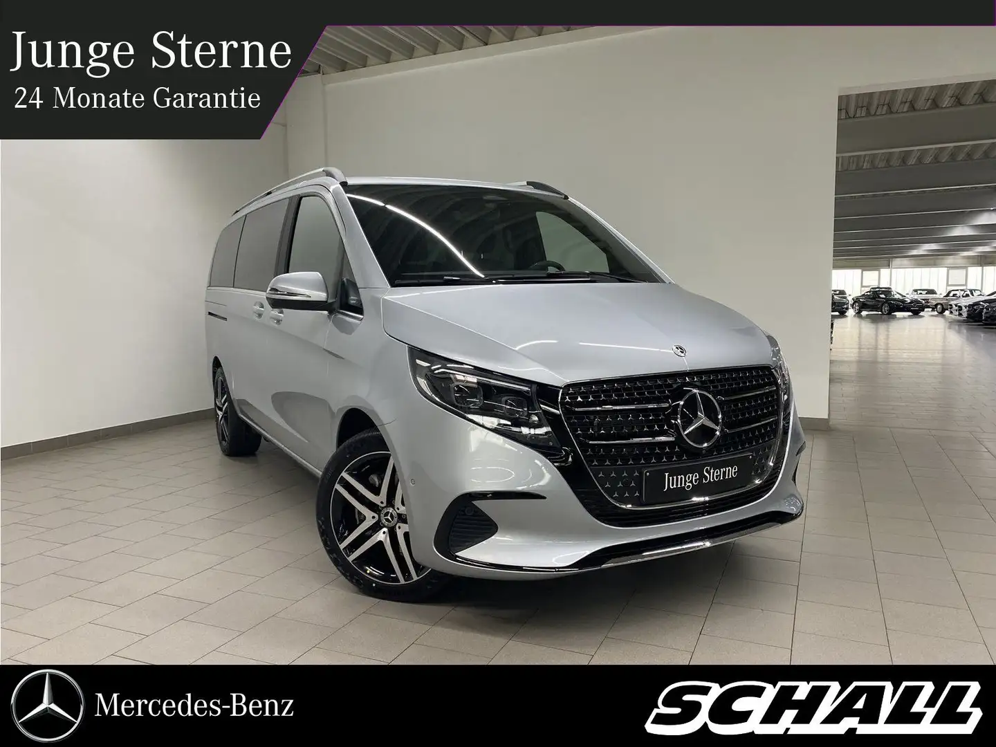Mercedes-Benz V 300 d L AVANTGARDE+DIST+AHK+AERO+MULTIBEAM LED Zilver - 1