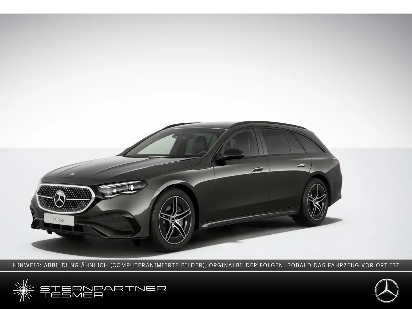 Mercedes-Benz E 450 T 4M AMG+DIGITAL+NIGHT+DISTR+BURMESTER+AHK Gris - 1