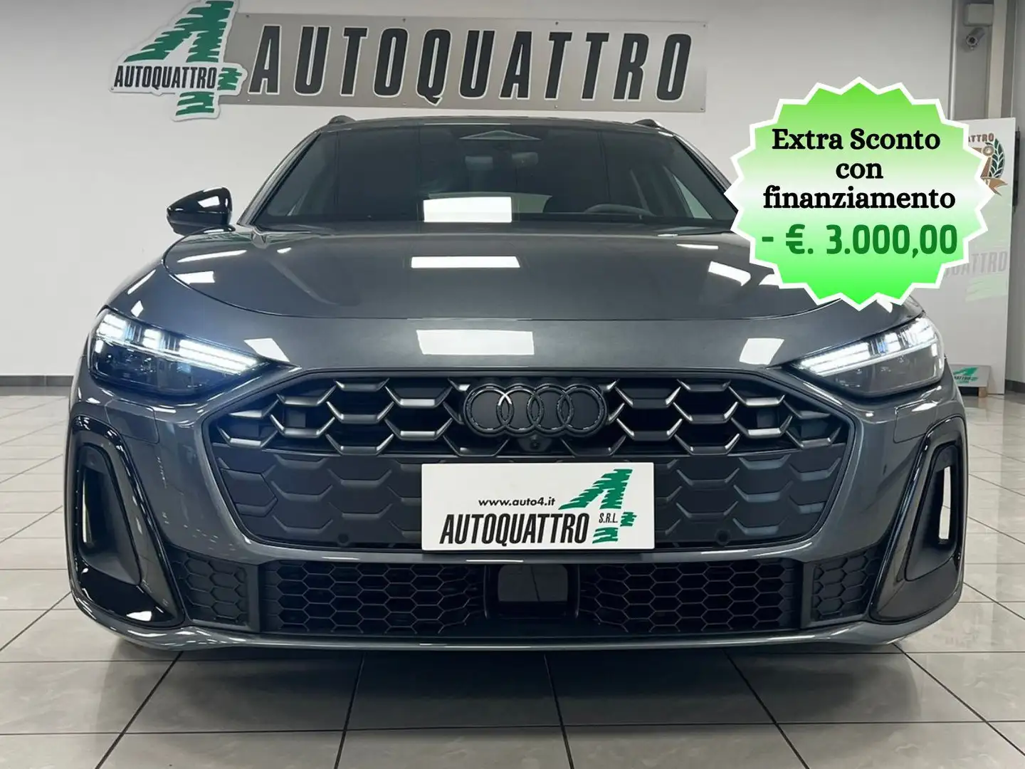 Audi A5 Avant 2.0 tdi mhev+ S line edition 204cv s-tronic Gris - 1