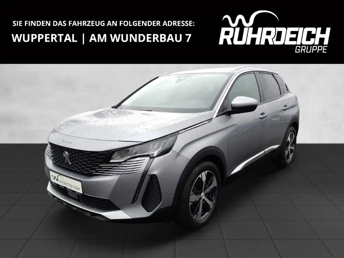 Peugeot 3008 Allure Pack  NAVI KAMERA Sitzhzng. PDC Сірий - 1
