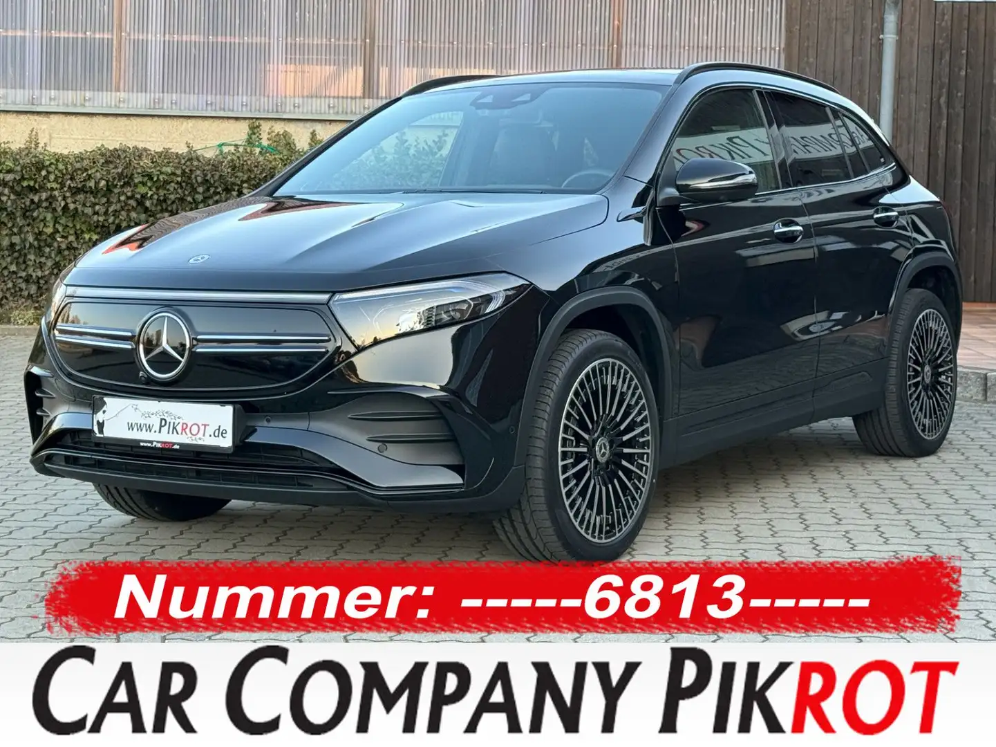 Mercedes-Benz EQA 250 AMG,HUD,360°,BURMEST,DISTR,PANO,20",NP64 Schwarz - 1