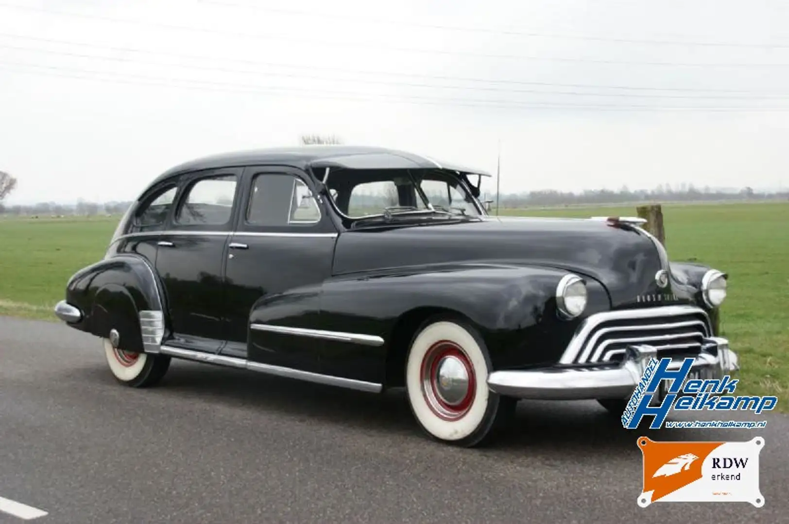 Oldsmobile 78 Dynamic Sedan Hydra Matic Drive/ ZEER MOOI BRUU Чорний - 1