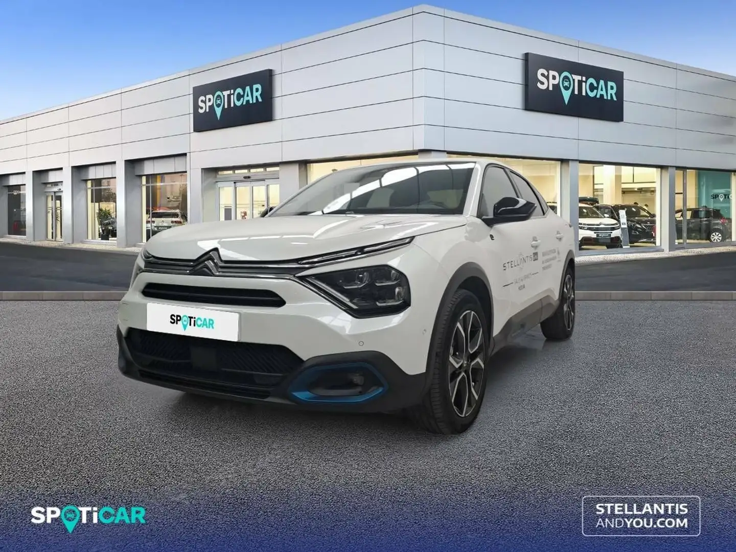 Citroen C4 X Eléctrico Shine 100kW Blanco - 1