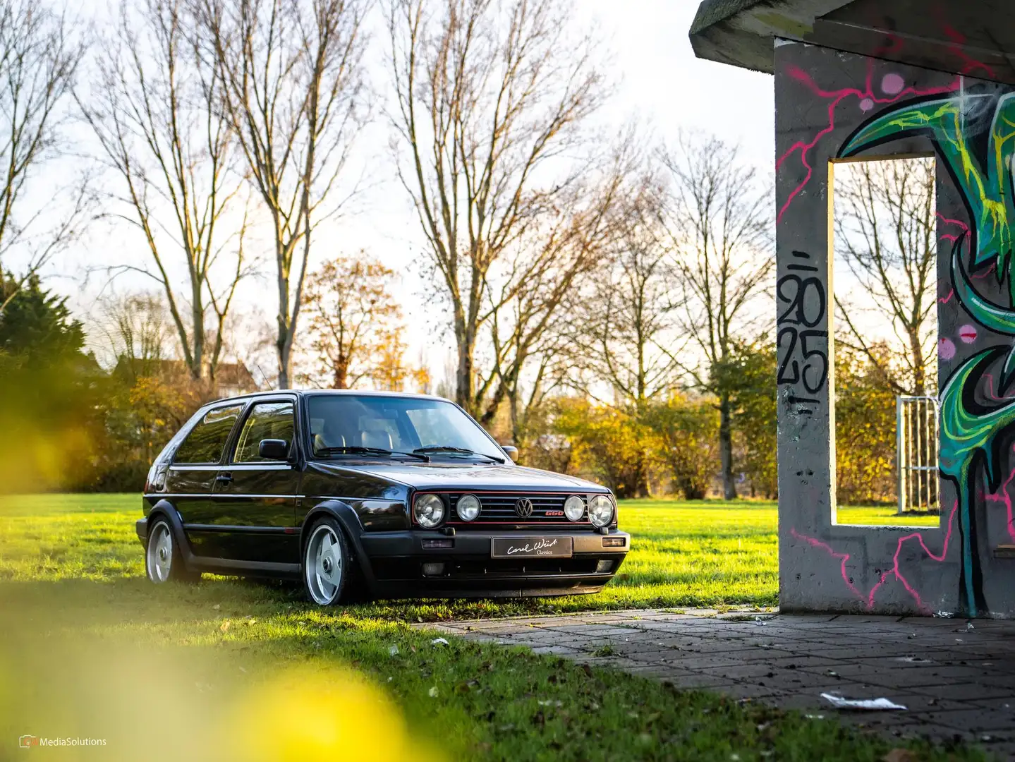 Volkswagen Golf GTI 1.8 G60 Schwarz - 2