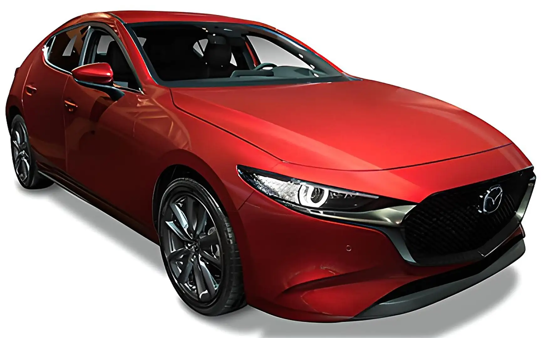 Mazda 3 Mazda3 e-Skyactiv-G140 Homura inkl. Winterkompl... Rot - 2
