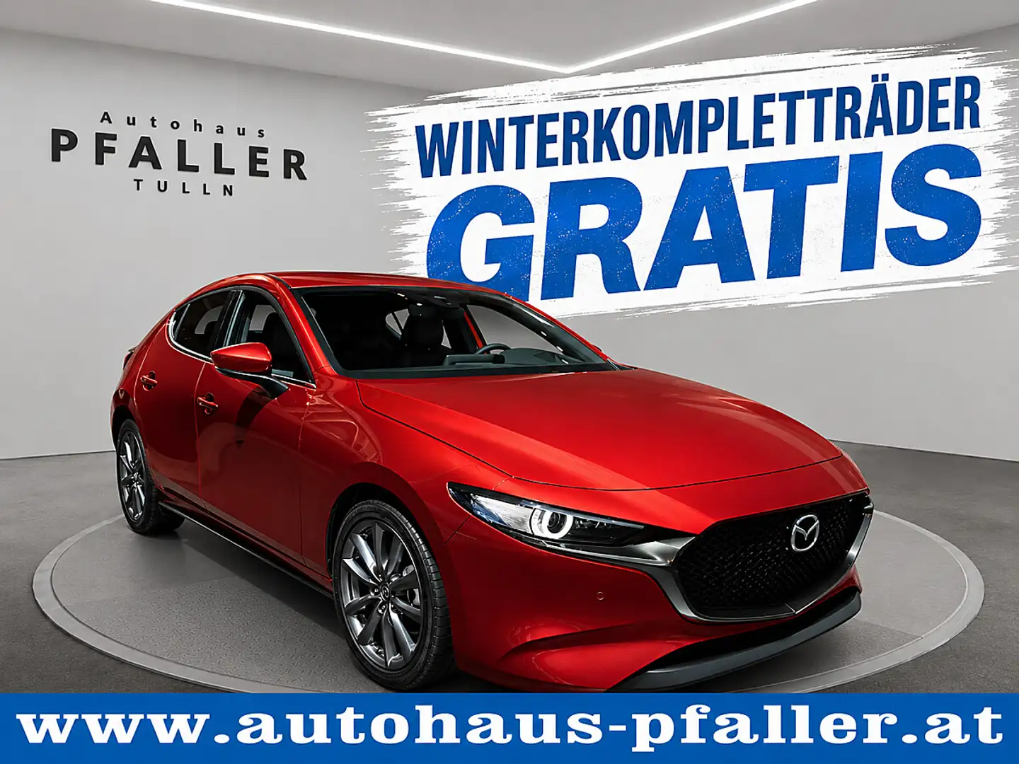 Mazda 3 Mazda3 e-Skyactiv-G140 Homura inkl. Winterkompl... Rot - 1