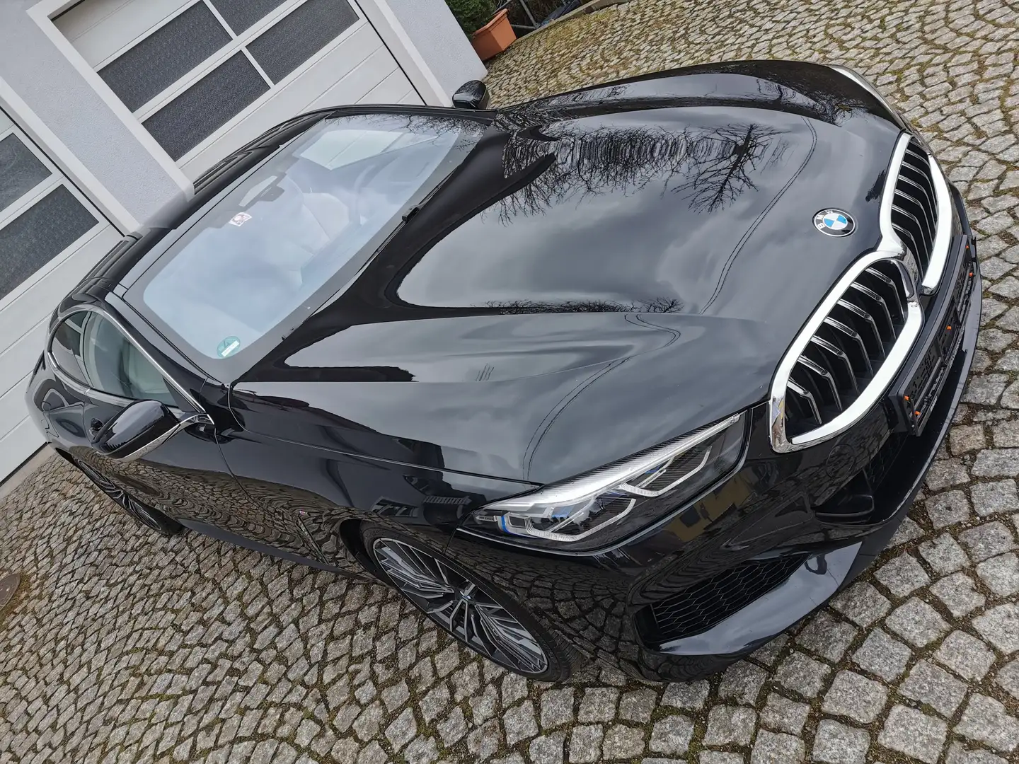 BMW M850 1. Hand,17Tkm,unfallfrei+Nachlackierungsfrei!NP158 Schwarz - 1