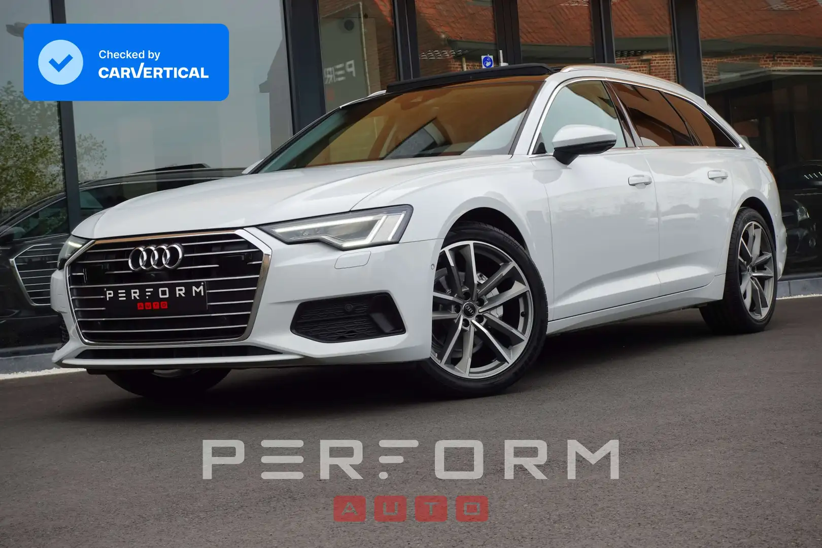 Audi A6 Avant 40 TDi Sport S tronic Wit - 1