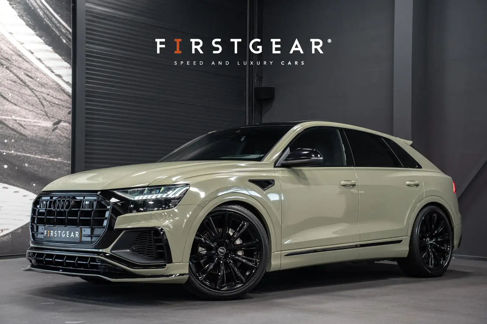 Audi Q8 50 TDI quattro Pro Line S *ABT / Vierwiel-besturin Zwart - 1