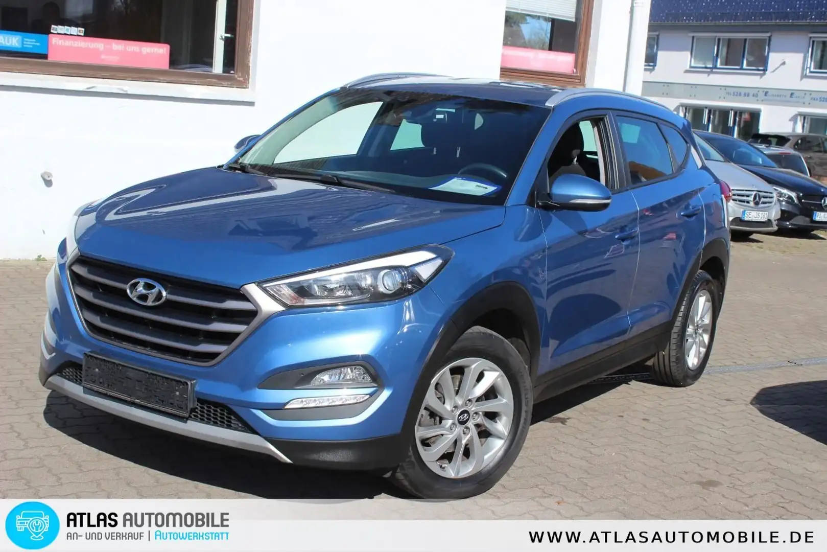 Hyundai TUCSON 2.0 CRDi Advantage 4WD Navigation=LED Blau - 1