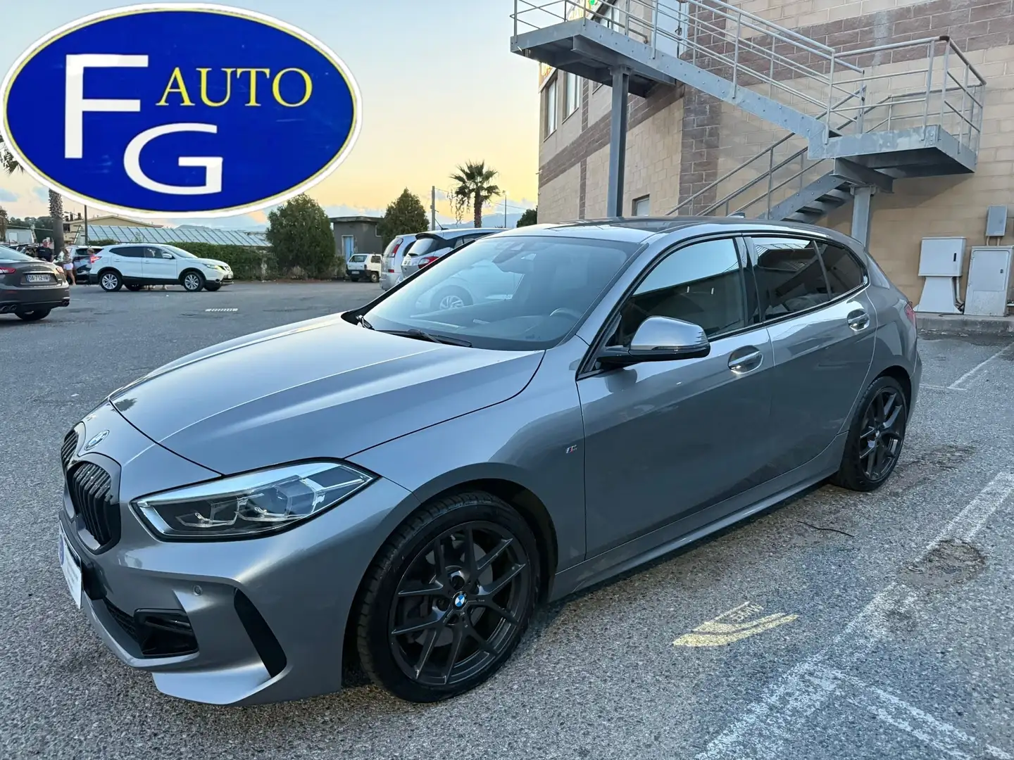 BMW 120 Serie 1 F40 120d xdrive Msport auto Grigio - 1