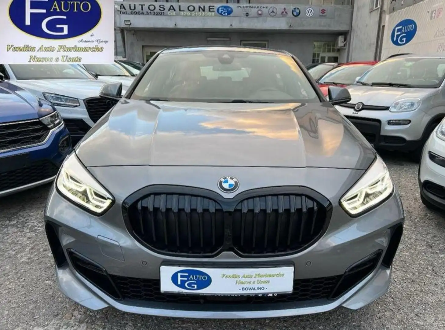 BMW 120 Serie 1 F40 120d xdrive Msport auto Gris - 2