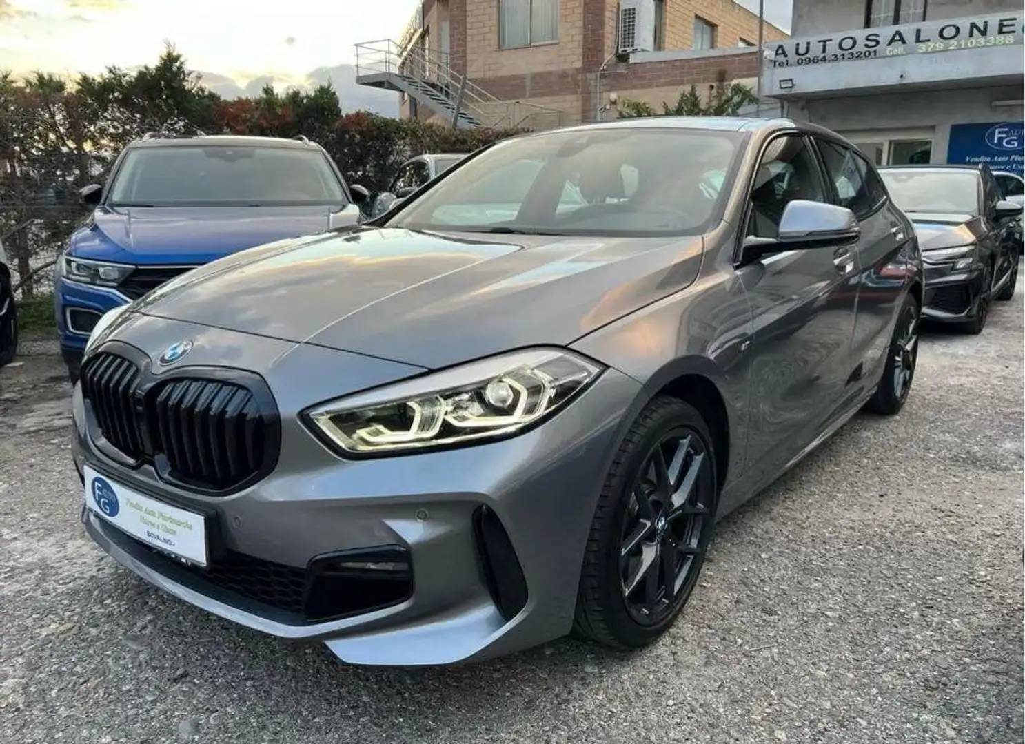 BMW 120 Serie 1 F40 120d xdrive Msport auto Gris - 1