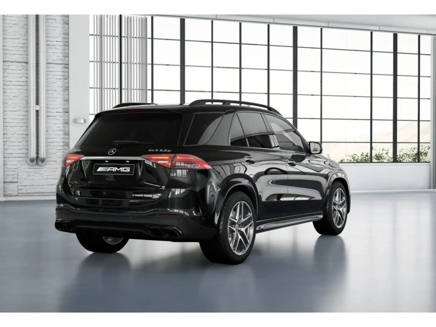 Mercedes-Benz GLE 63 AMG S 4M+ Pano/Burm/Night/Sitzklima/Distr Schwarz - 2