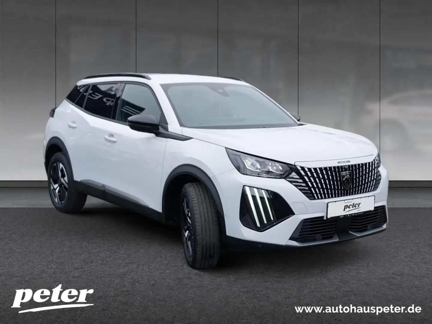 Peugeot 2008 ALLURE HYBRID 145 e-DSC6 Blanc - 2