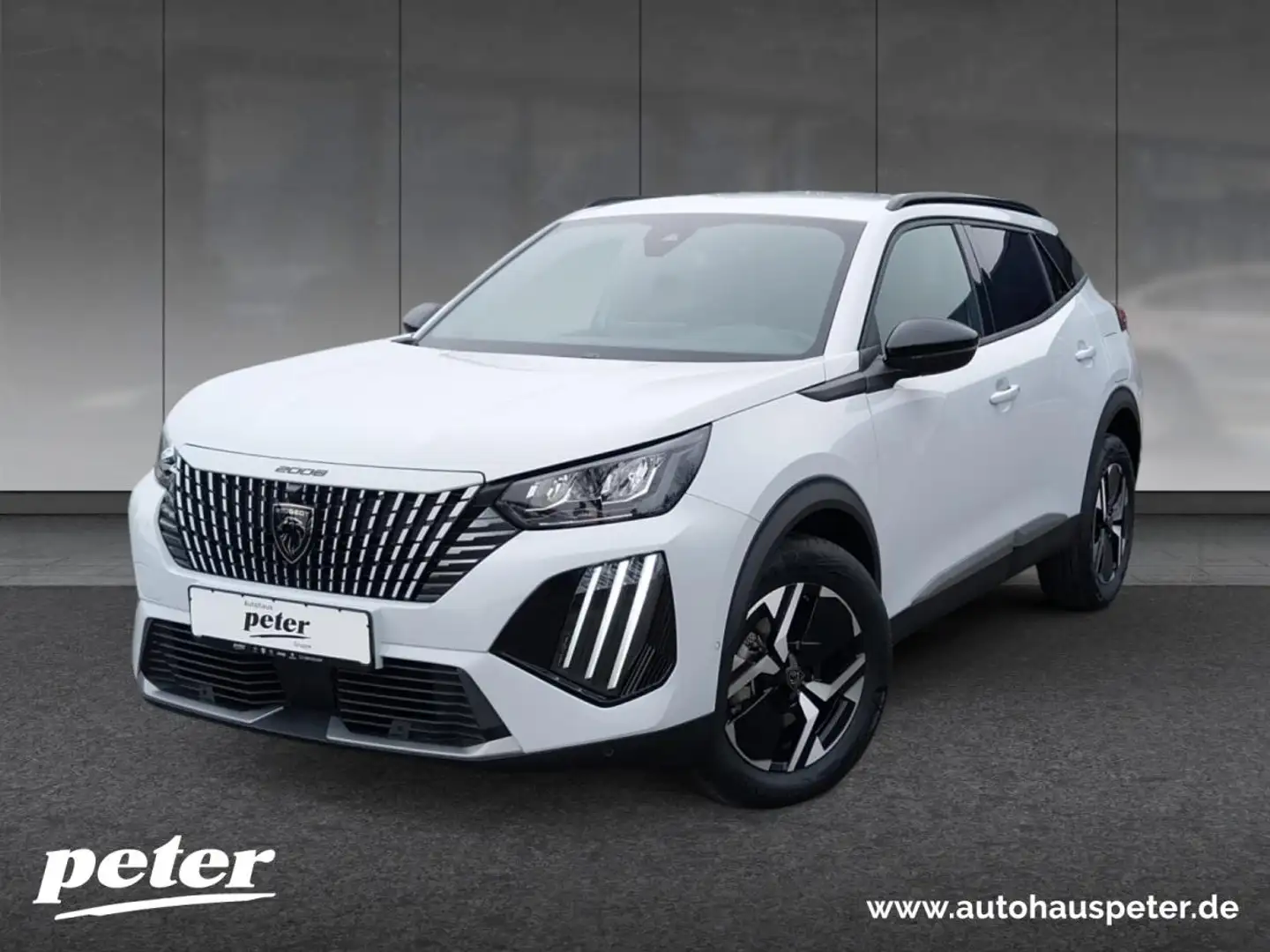 Peugeot 2008 ALLURE HYBRID 145 e-DSC6 Blanc - 1