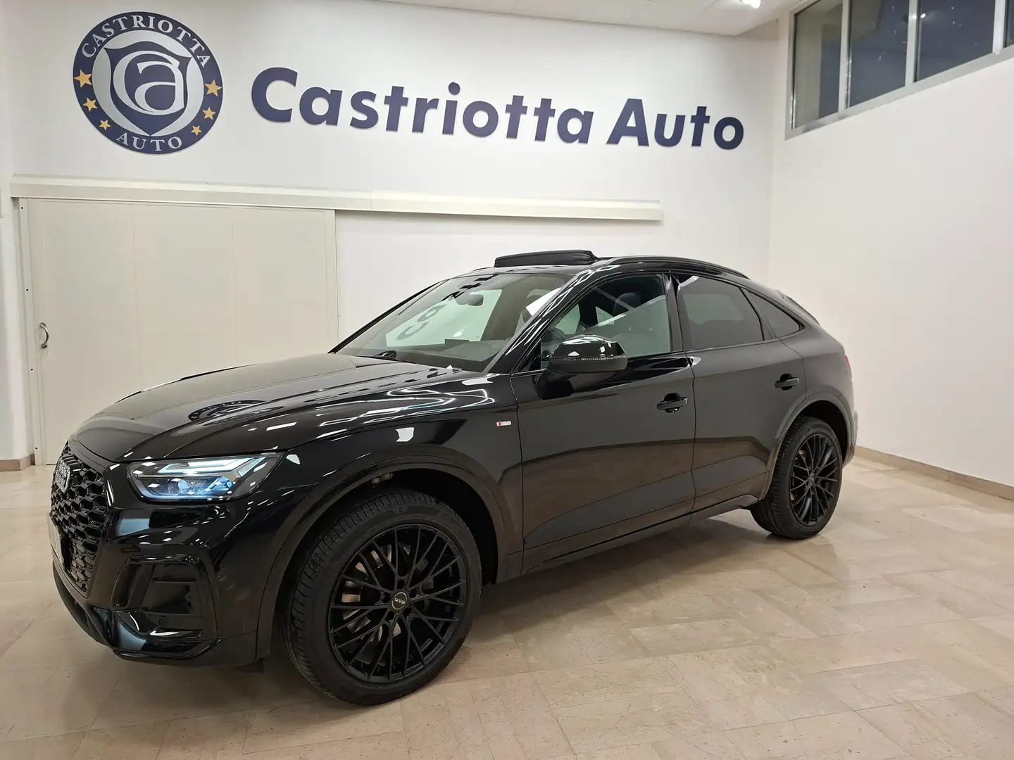 Audi Q5 50 sportback 3.0 tdi mhev 48V S line quattro Nero - 1