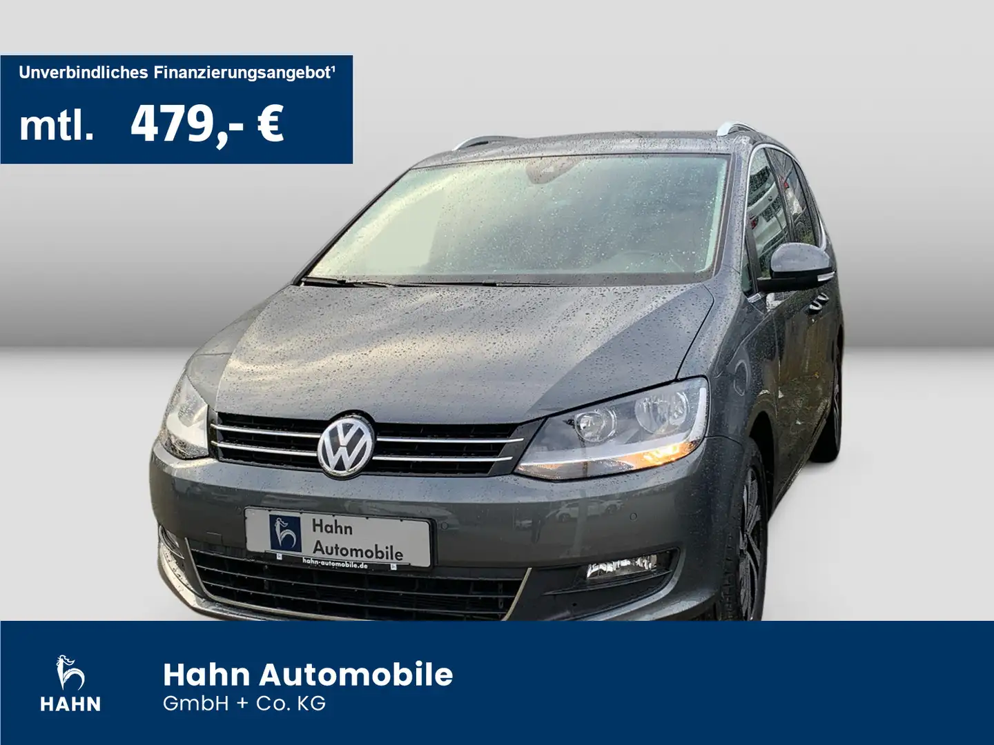 Volkswagen Sharan 1.4TSI DSG Active AHK Navi PDC Standheiz Grau - 1