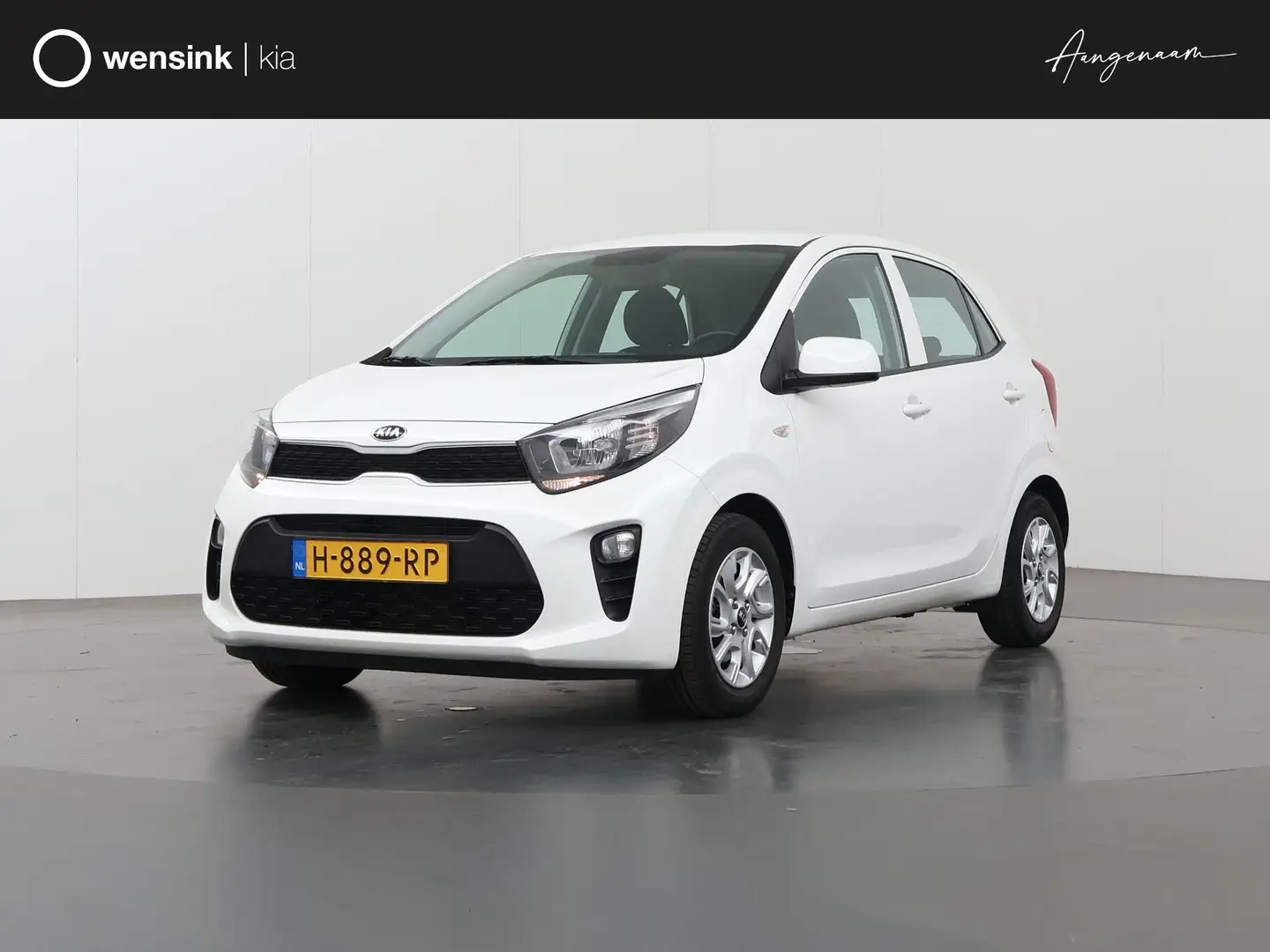 Kia Picanto 1.0 MPi DynamicPlusLine | Navigatie | Parkeercamer Wit - 1