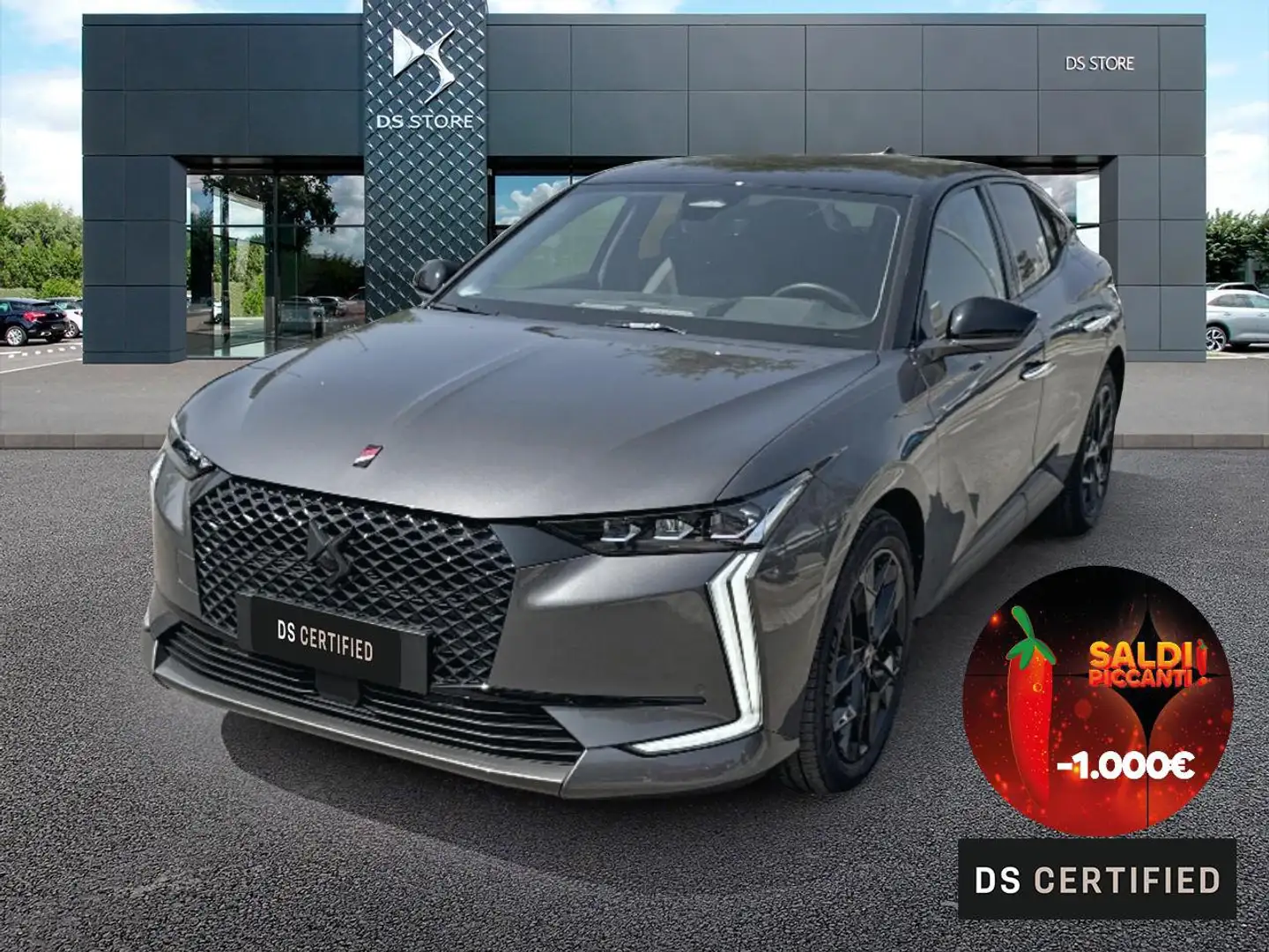 DS Automobiles DS 4 E-Tense 225 PerformanceLine+ Grigio - 1