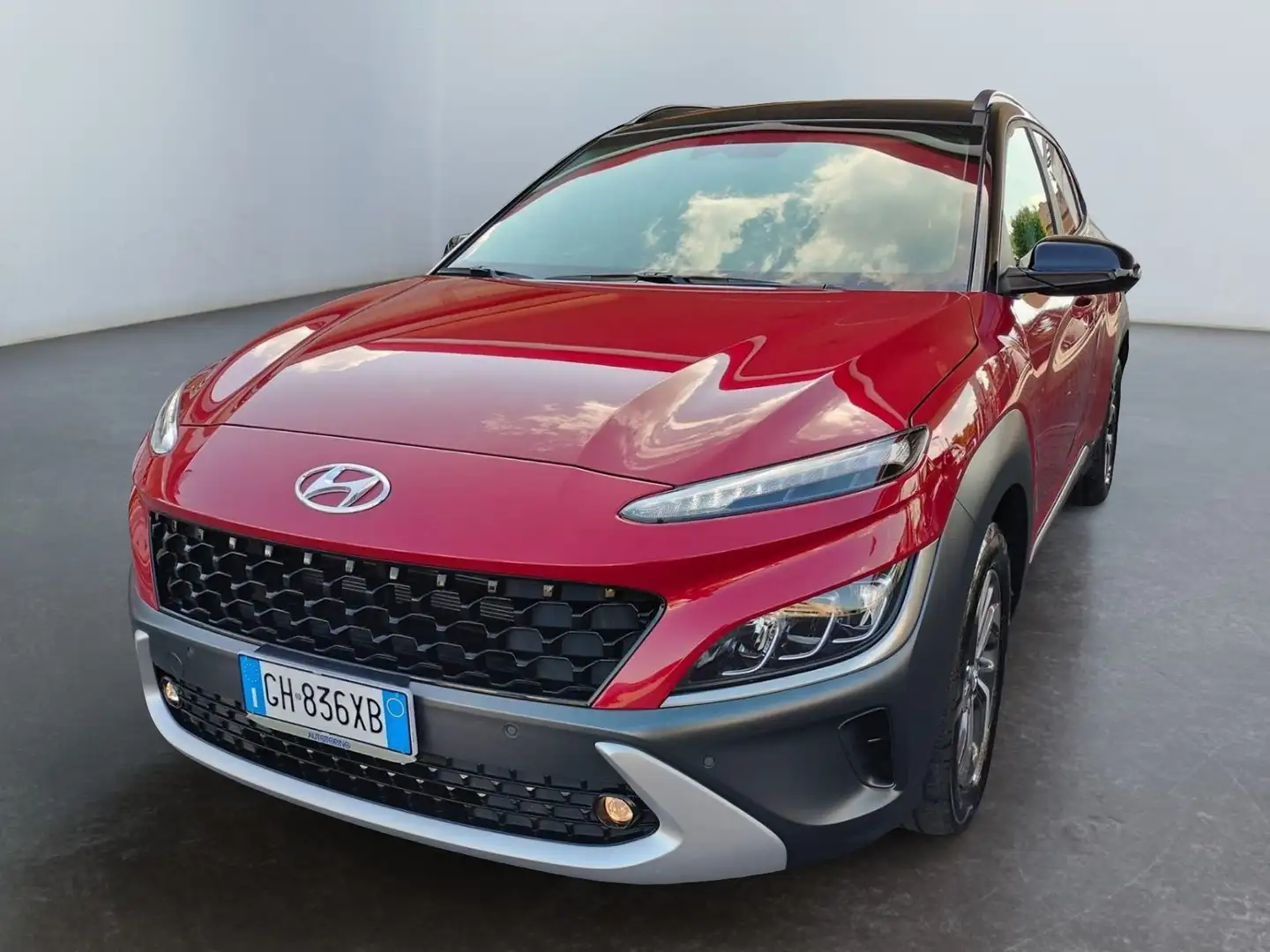 Hyundai KONA HEV 1.6 DCT XTech Czerwony - 1
